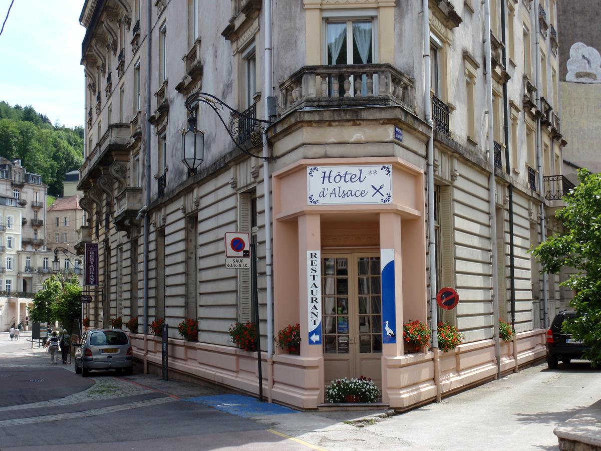 Hotel Restaurant D'Alsace Plombières-les-Bains Екстериор снимка